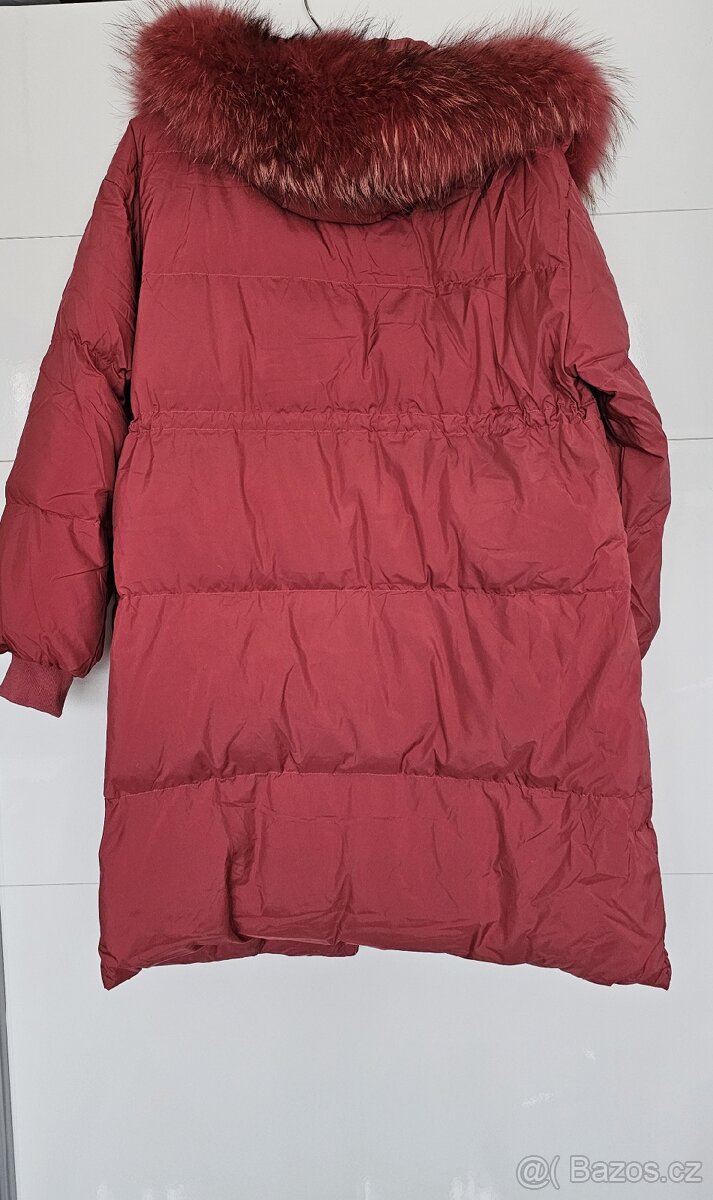 Prošívaný péřový kabát nový - 2