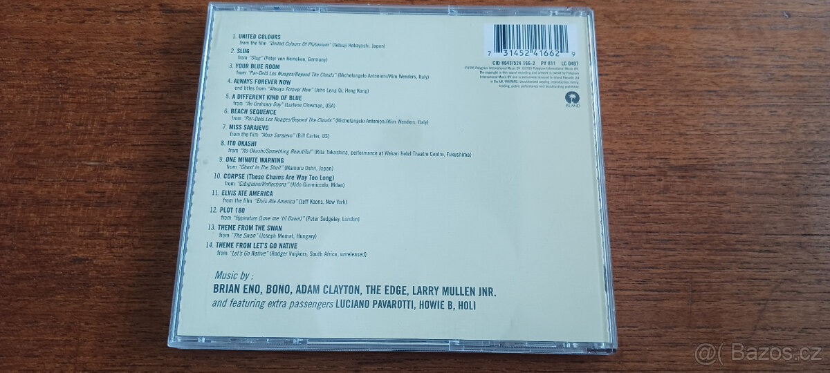 CD Passingers - Original Soundtracks 1 - 2