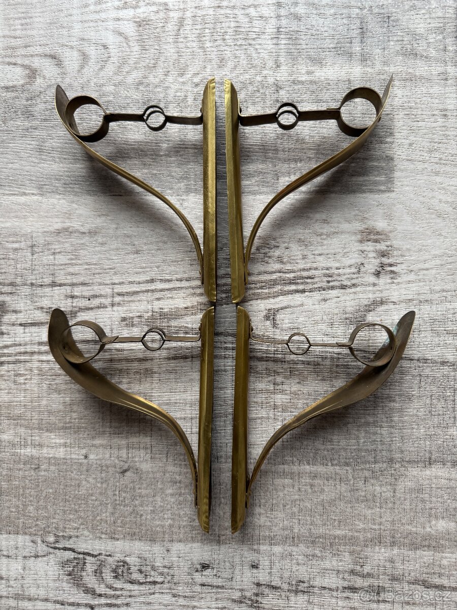 Starožitné držáky garnýží - 2