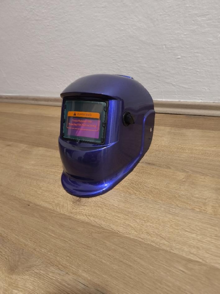 Svářecí kukla samostmívací modrá - 2