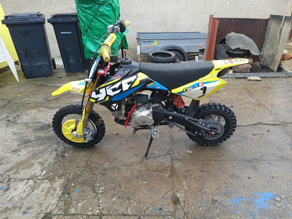 Prodám pitbike YCF 88 limit edition El startér - 2