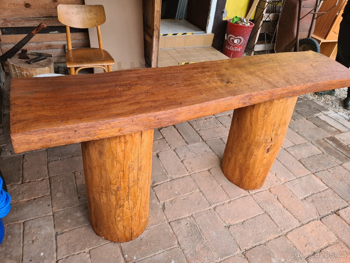 Stůl dubový masiv - 2