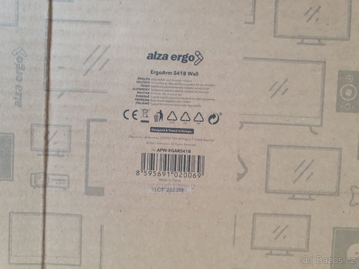 AlzaErgo Arm S41B Wall - 2