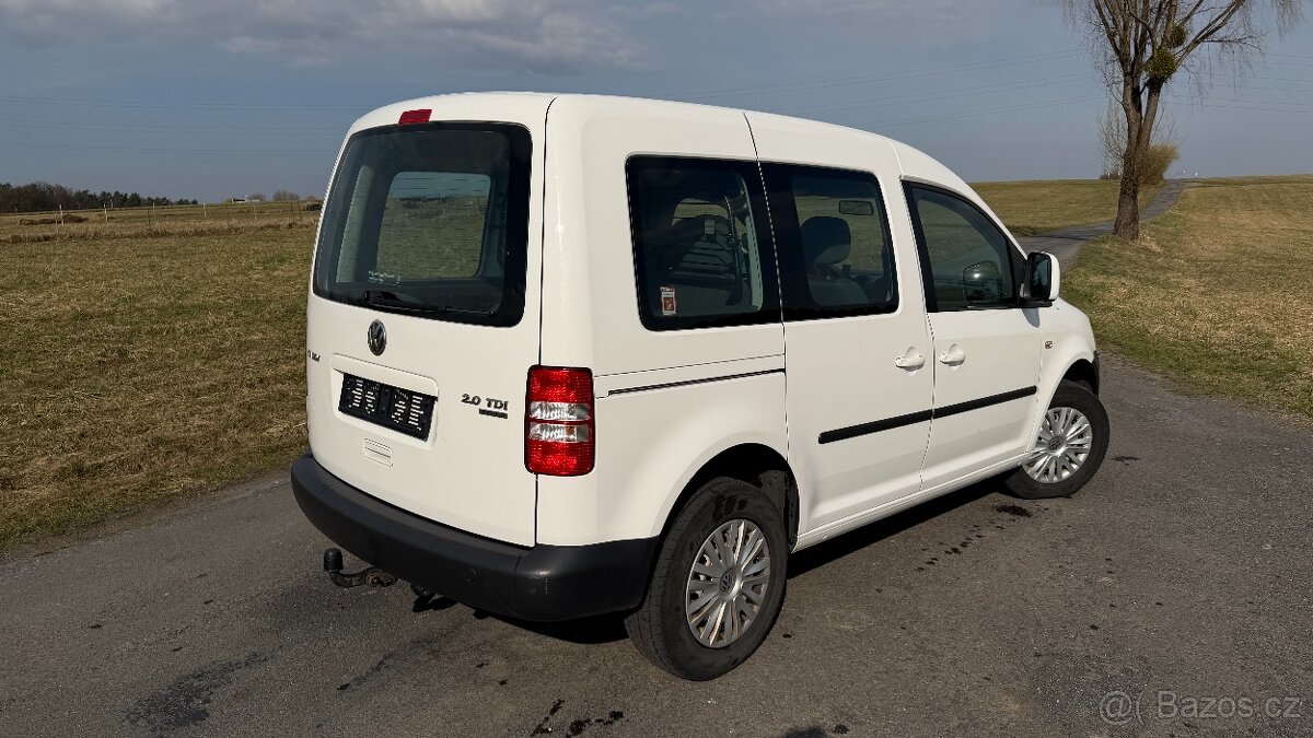 VW Caddy 2.0TDI 4motion / 4x4,5míst,webasto,2014,TOP STAV - 2
