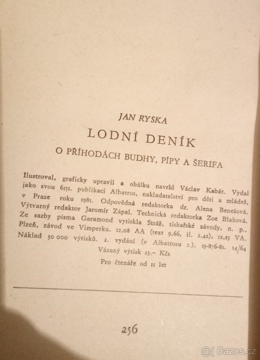Lodní deník - 2