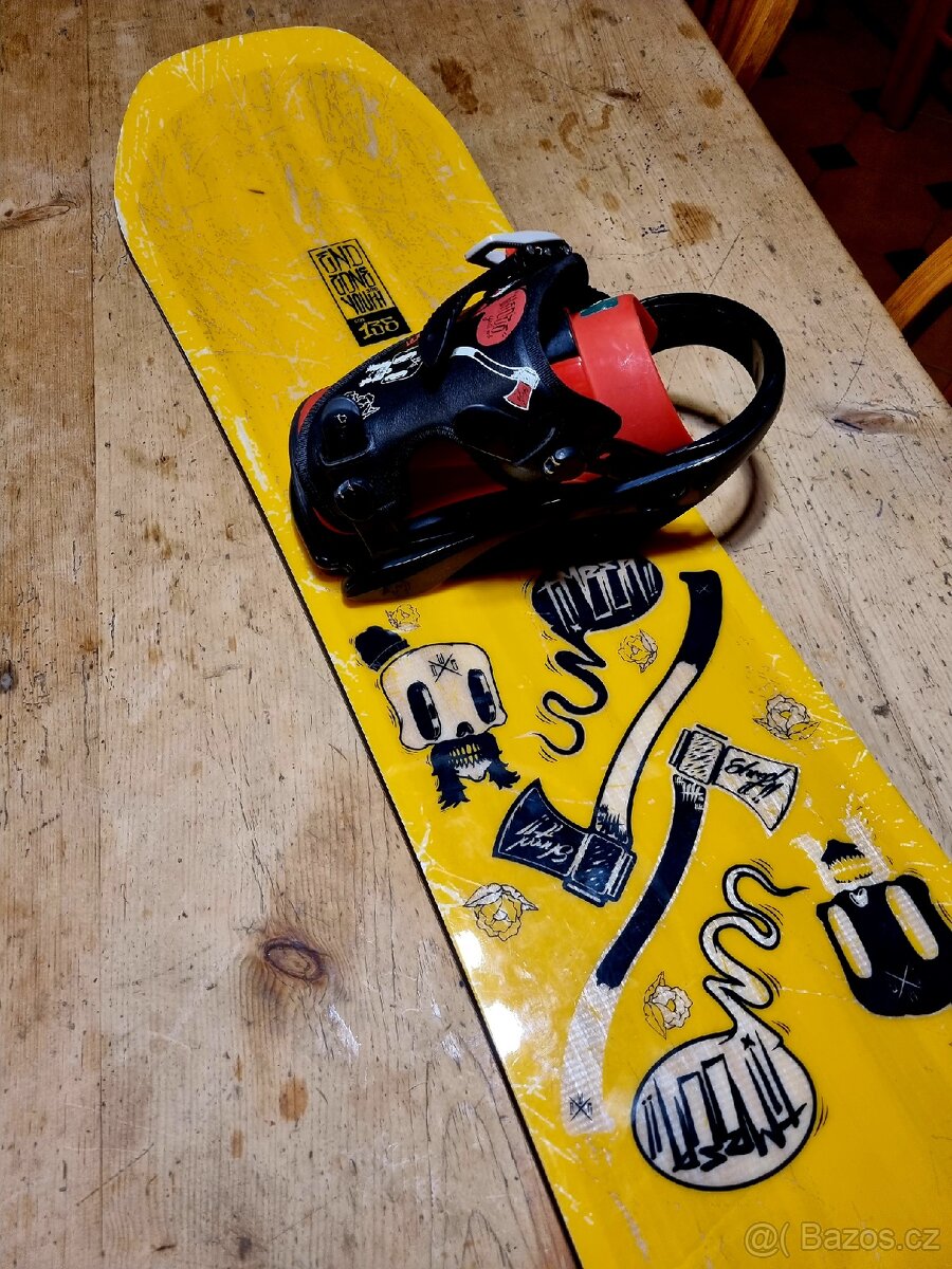 Snowboard 135cm cenu nabídněte - 2