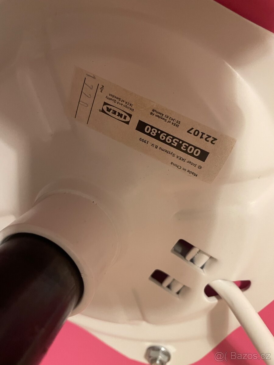 Dětská růžová židle Ikea - 2