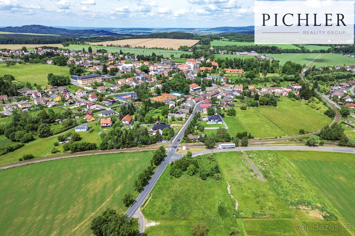 Prodej stavebního pozemku 2195 m2, Mirošov - 2