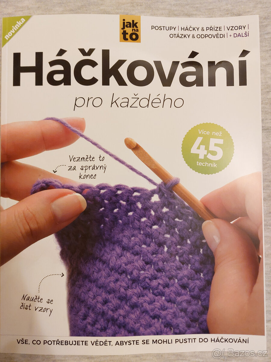 NOVÁ Kniha Háčkování pro každého - 2