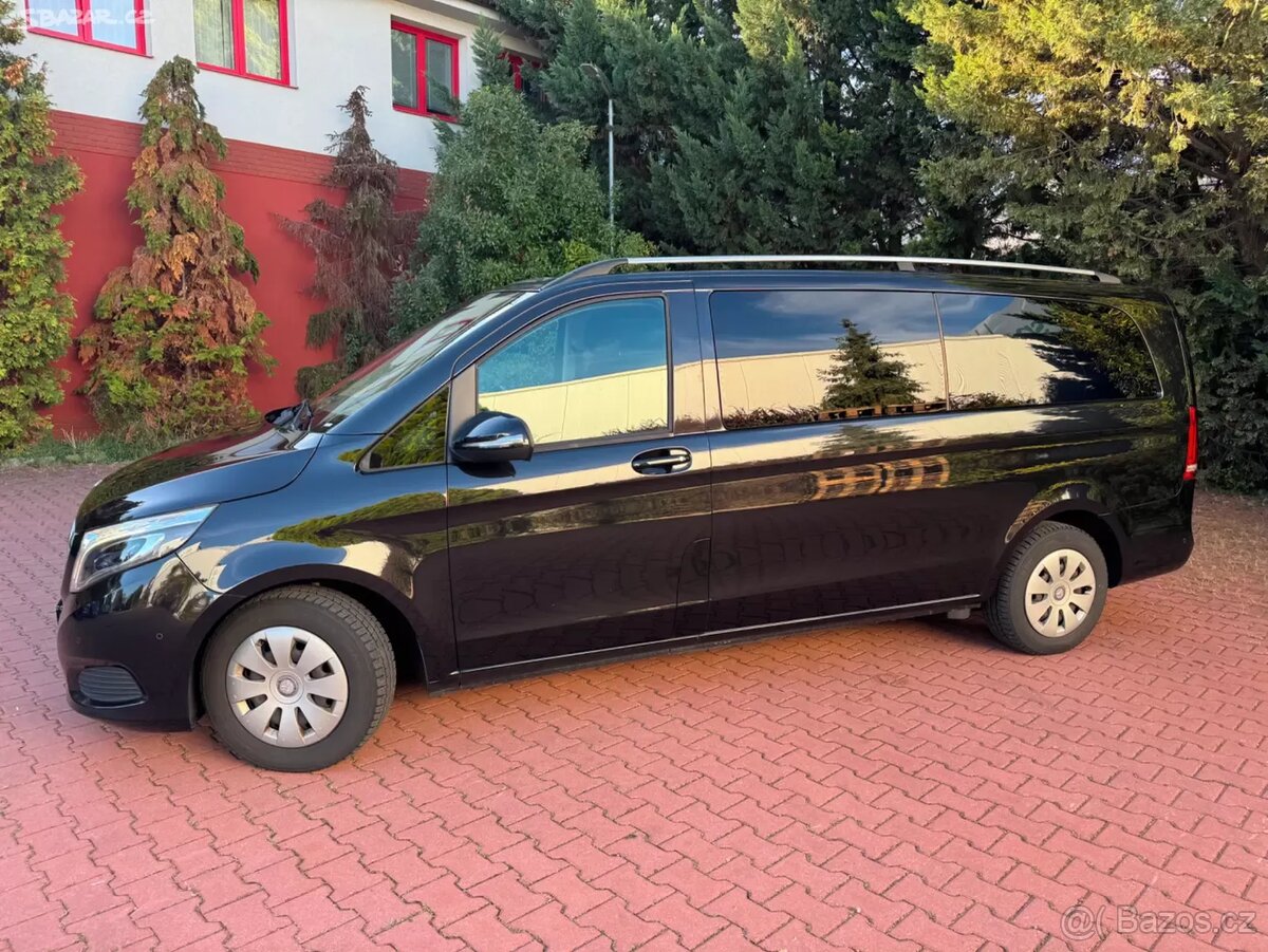 Mercedes V200 XL 2.2CDI,8.míst,kamera,serviska,2016 - 2