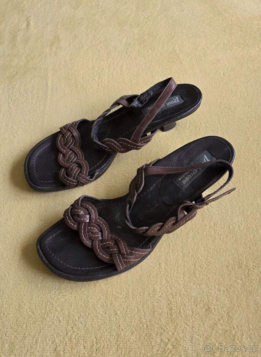 Dámské hnědé sandály Rieker, vel. 39 - 2