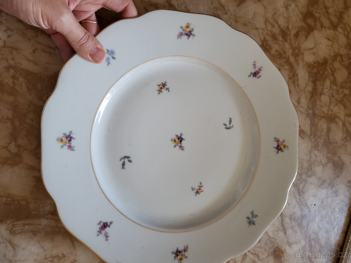 Neúplná původní sada porcelánu "Rakouská házenka" - 2