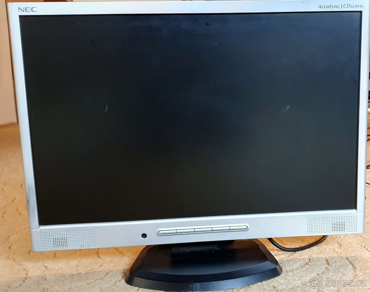 LCD Monitor NEC AccuSync 22" s reproduktory - 2