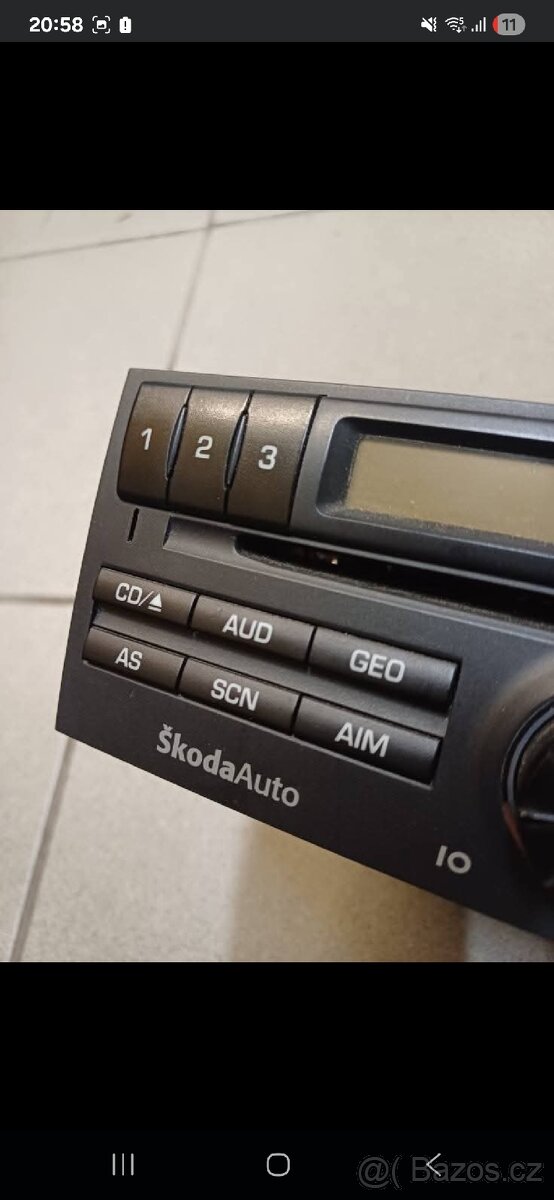 Autorádio Škoda Symphony - 2