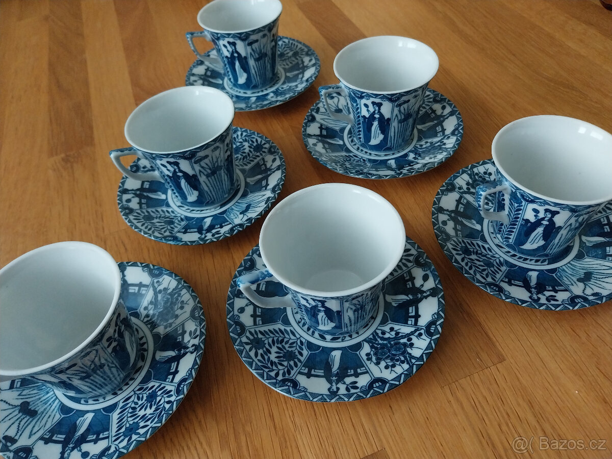 Čínský porcelán, kompletní, 70tá léta - 2