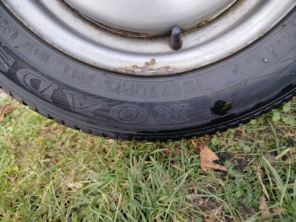 4x Zimní kola 165/70 R13 - 2