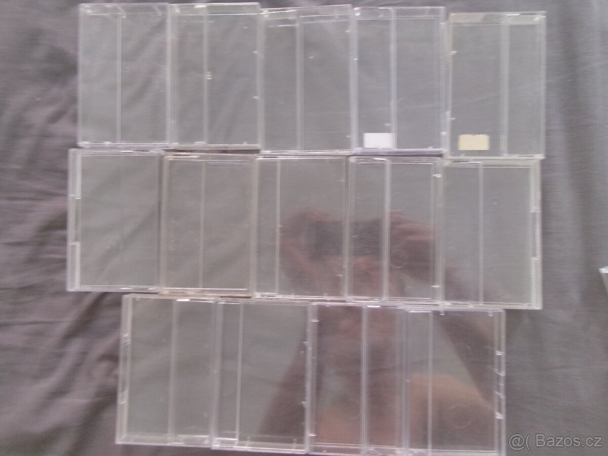 Obaly na MC kazety - 87 kusů. - 2