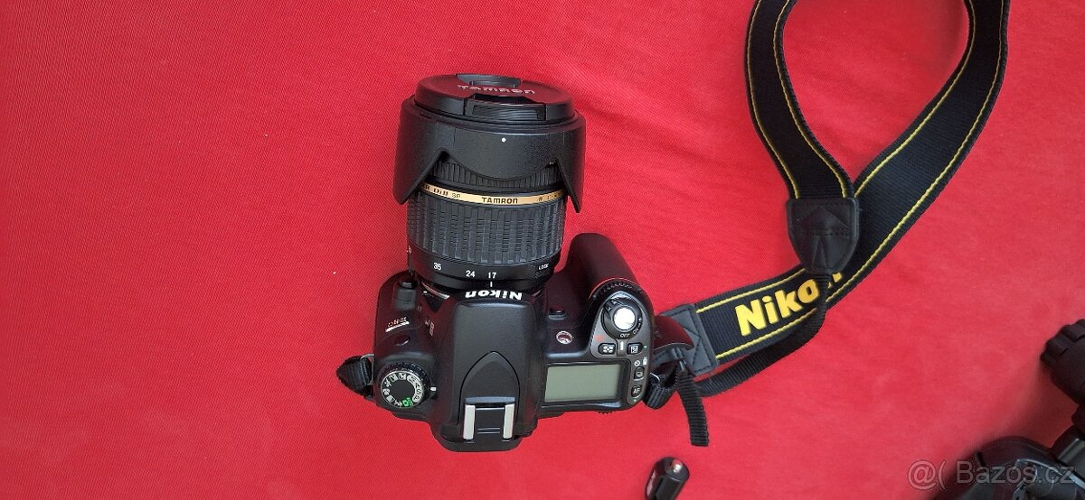 Nikon D80, Tamron 17-50 2.8 Vaguard batoh - 2