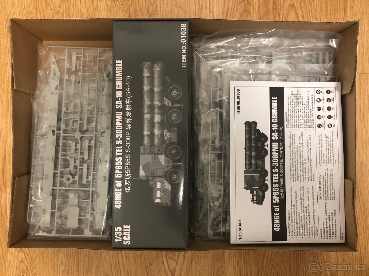 PLASTIKOVÝ MODEL TRUMPETER TEL S300 1/35 - 2