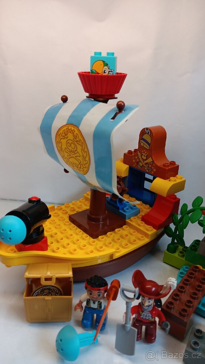 Lego duplo 10514 Jakeova pirátská loď Bucky - 2