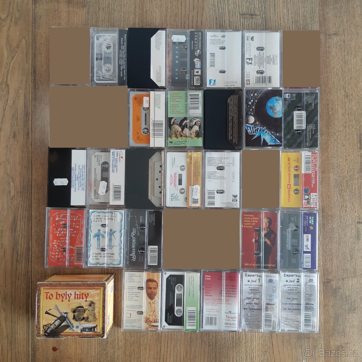 MC audio kazety - česká hudba a mluv. slovo - 2