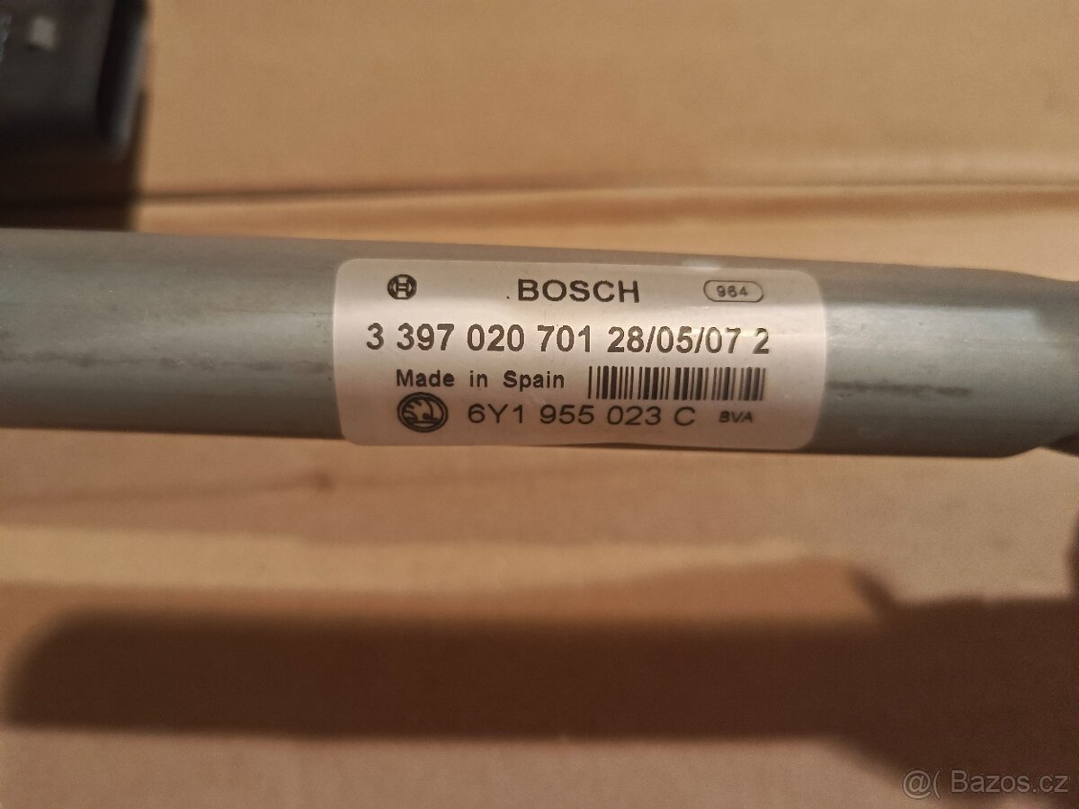 Fabia 1.generace mechanizmus stěračů originál - 2