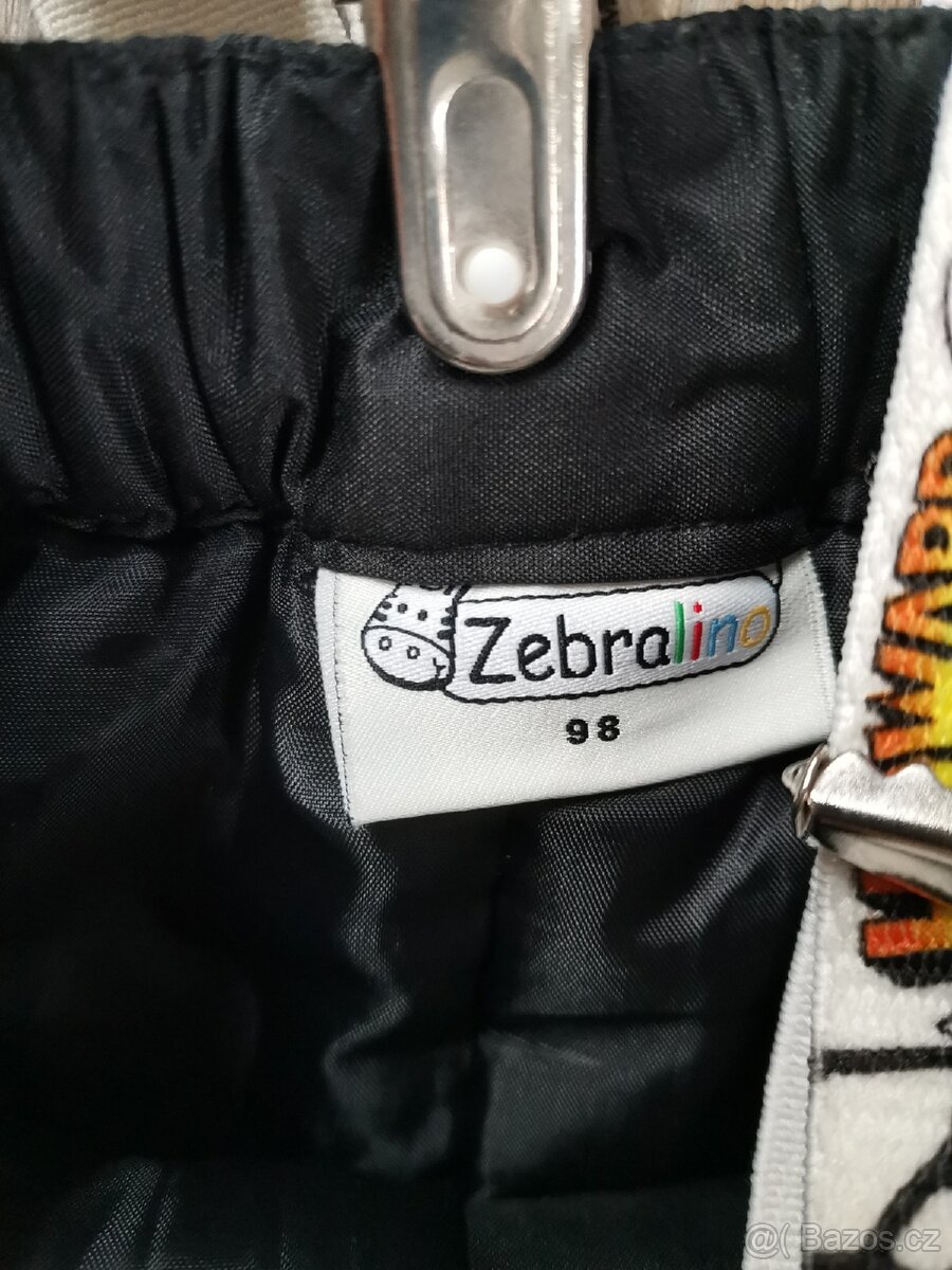 Oteplováky vel. 98 zn. Zebralino - 2