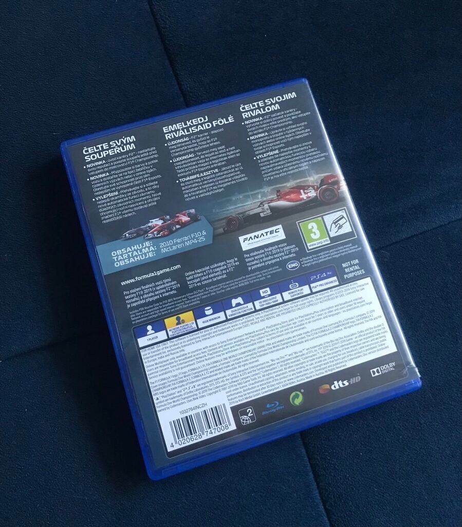 PlayStation 4, PS4 hra F1 2019 - 2