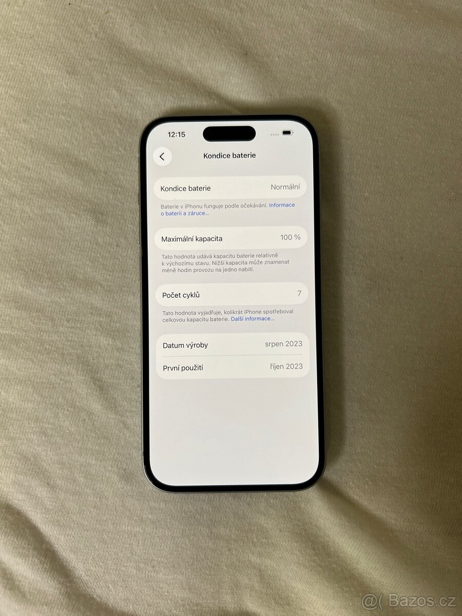 Iphone 15 128gb, TOP STAV - 2