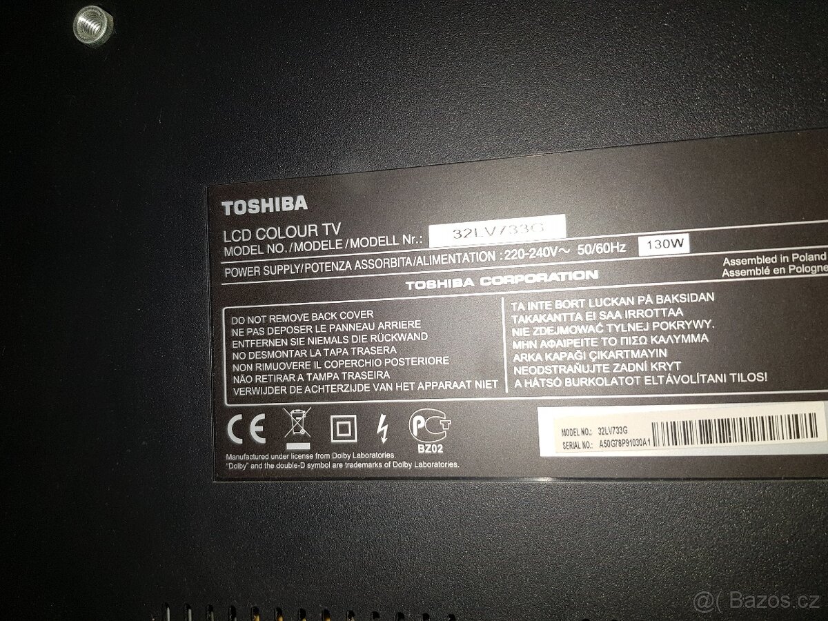 Televize Toshiba - 2