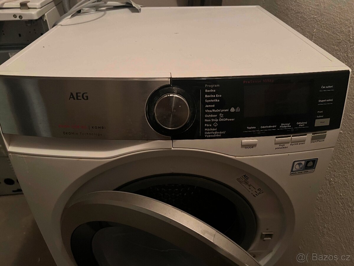 Pračka se sušičkou AEG 8000 (10/6 kg) - 2