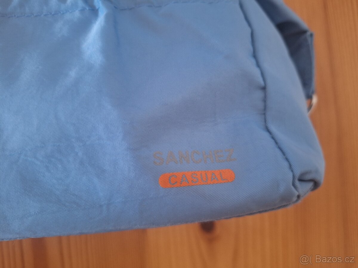 Světle modrá kabelka/kosmetická taštička - 2