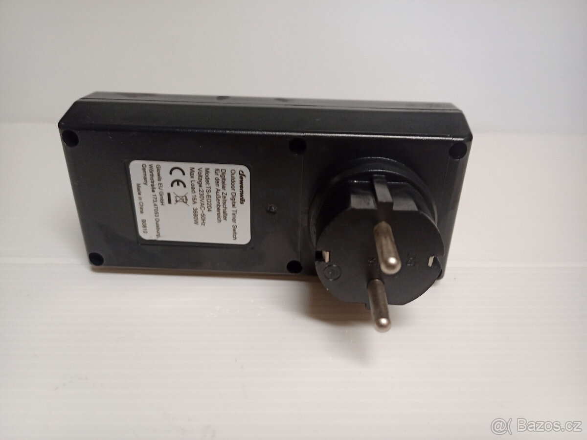 Zásuvka s časovačem venkovní - 2