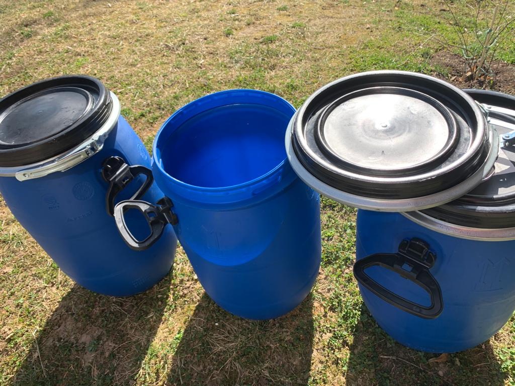 Plastový sud se sponou 30 litrů - 2