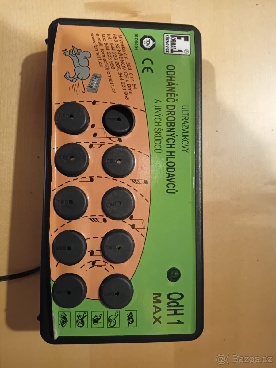 Ultrazvukový plašič myší - Format1 - 2