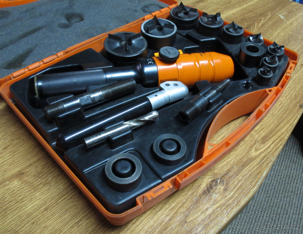 Ruční hydraulický prostřihovač ALFRA Set PG9-PG48 - 2
