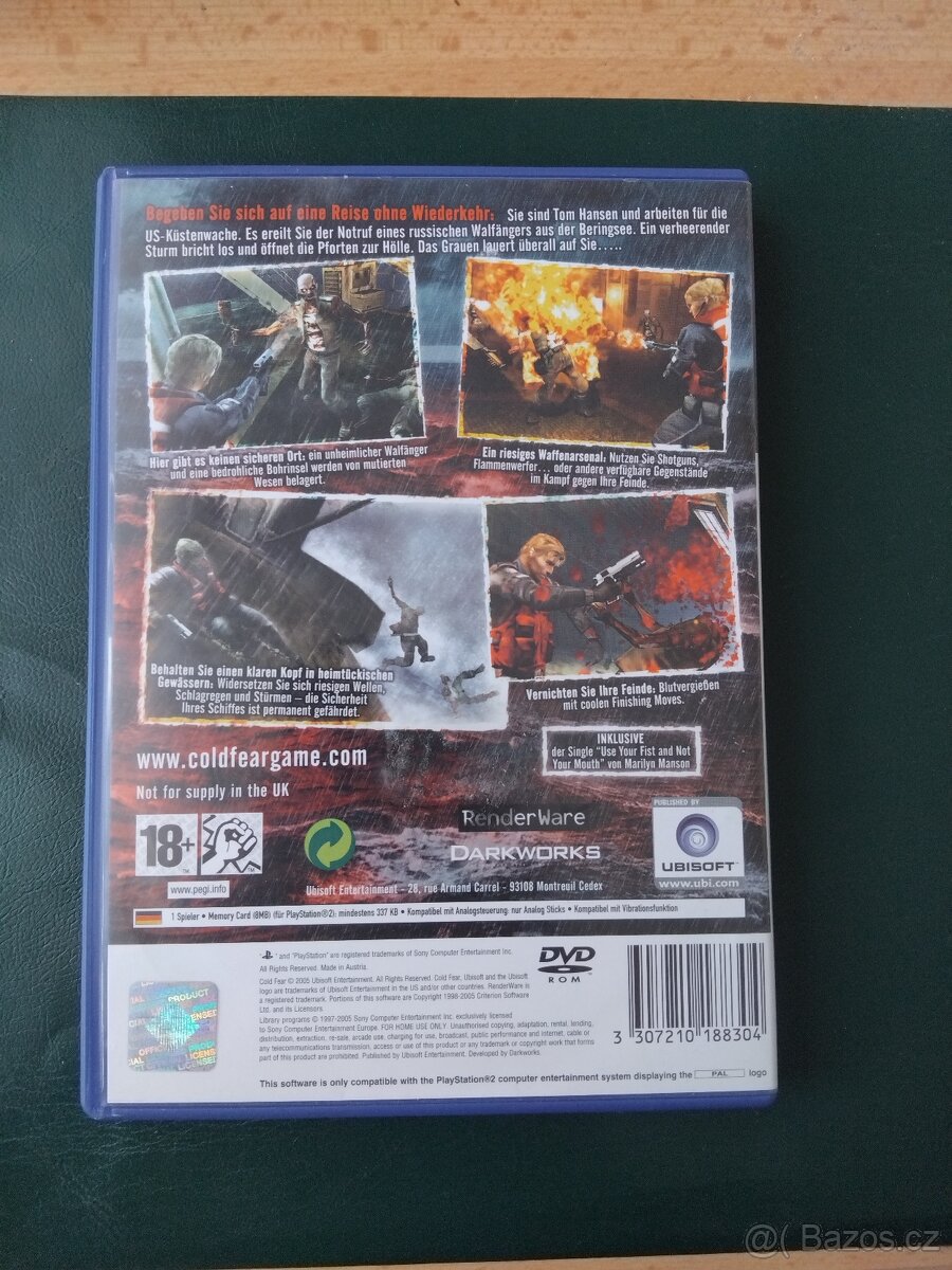 PS2 Cold Fear - 2
