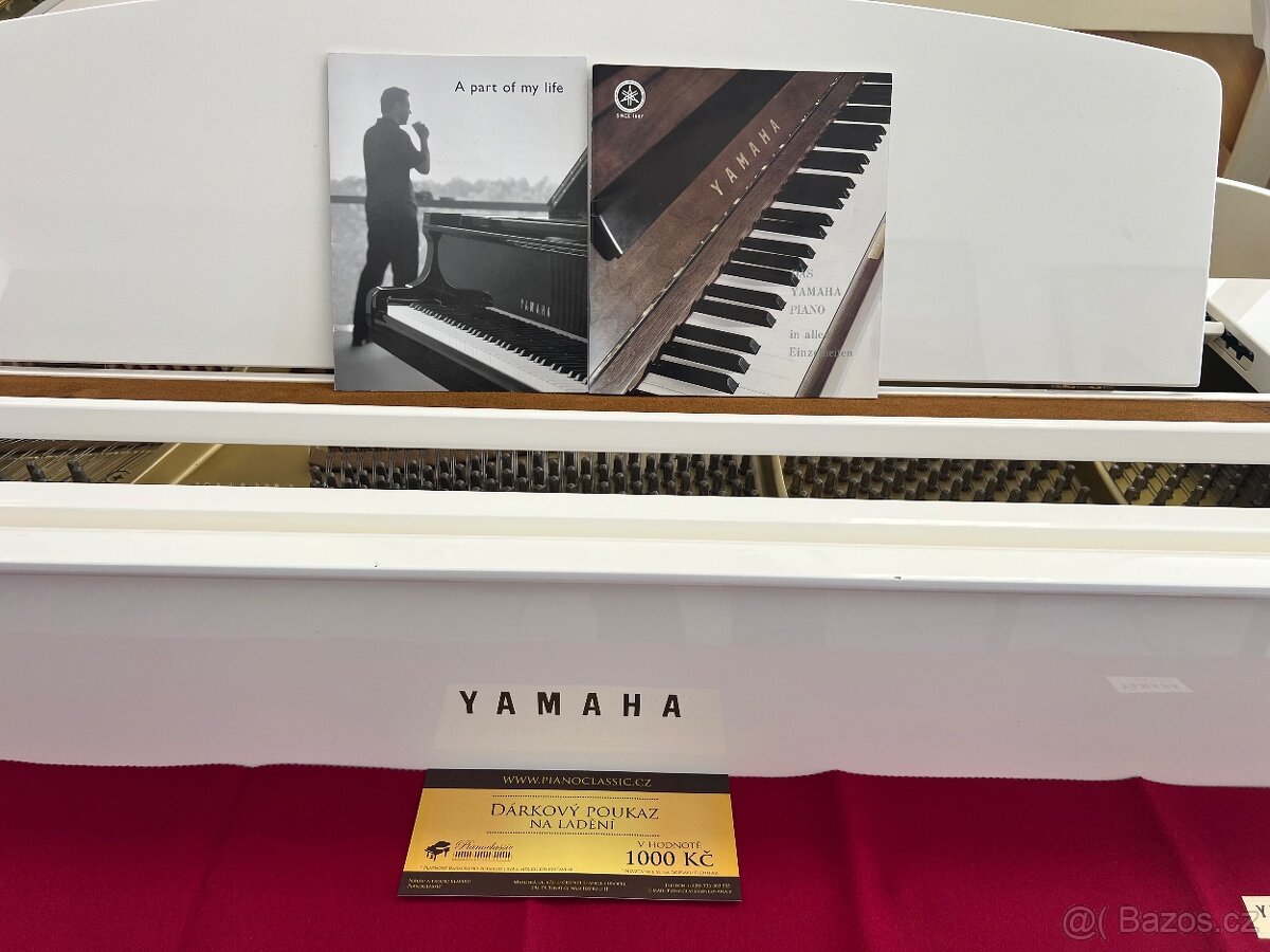 Japonský klavír Yamaha se zárukou 5 let. Doprava zdarma - 2