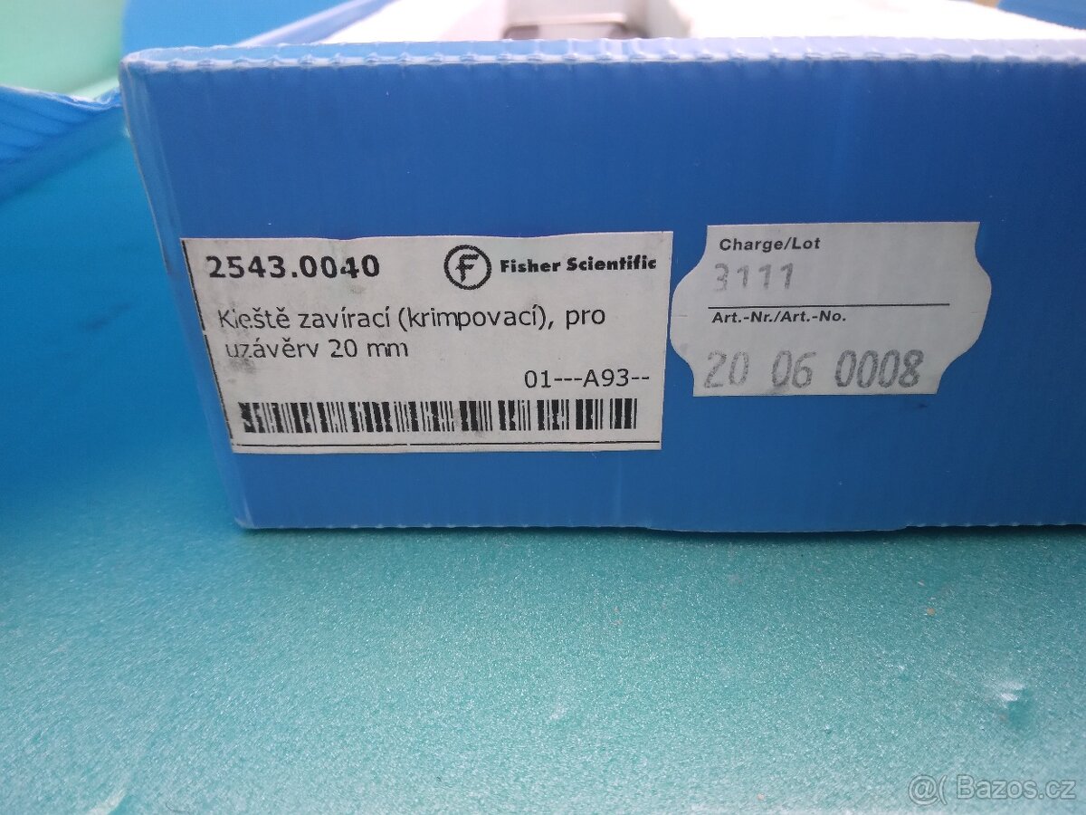 Kleště zavírací, krimpovací Fisher scientific 20 - 2