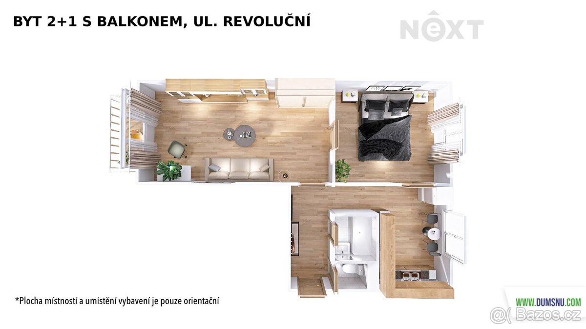 Prodej byt 2+1, 55㎡ - 2