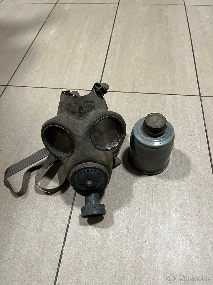 Plynová maska s filtrem - 2