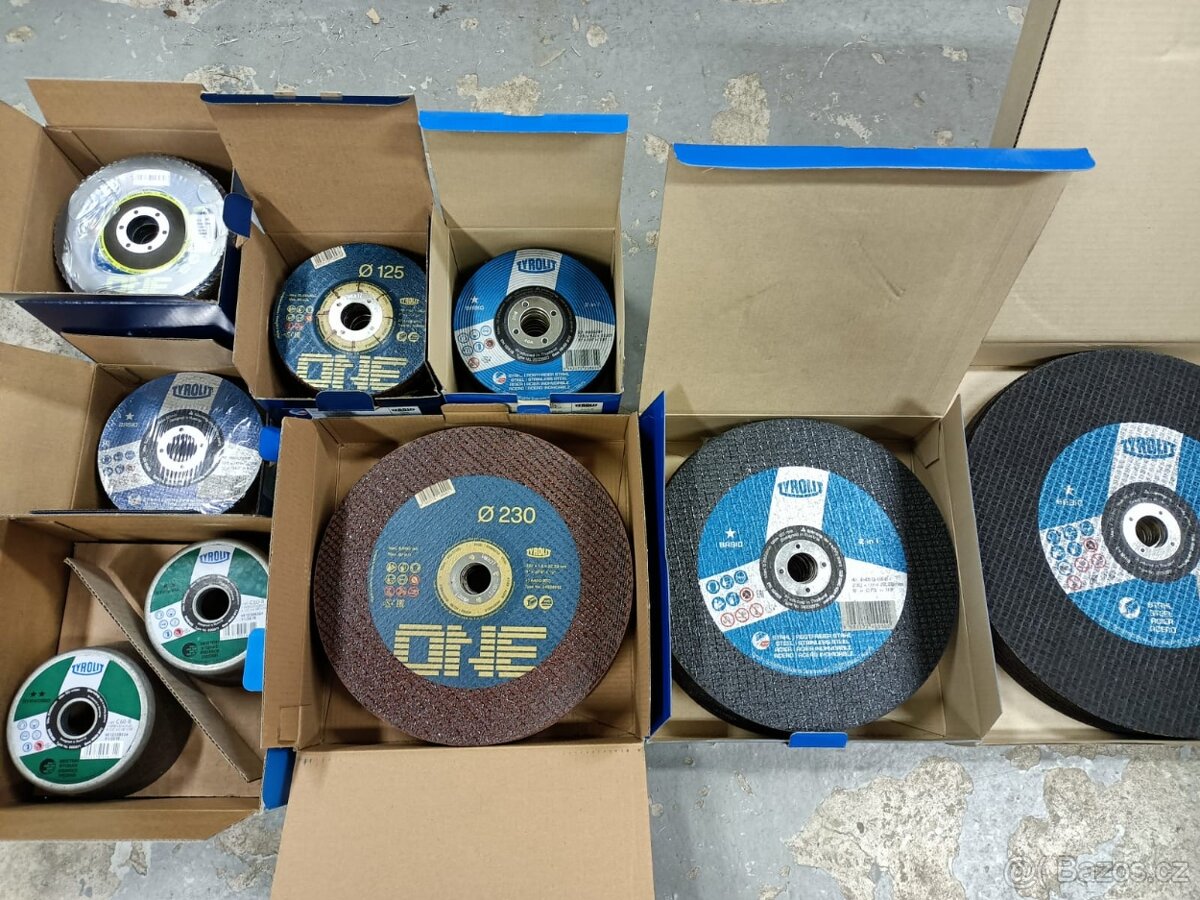 Řezné, brusné a lamelové kotouče TYROLIT 110 - 400 mm - 2