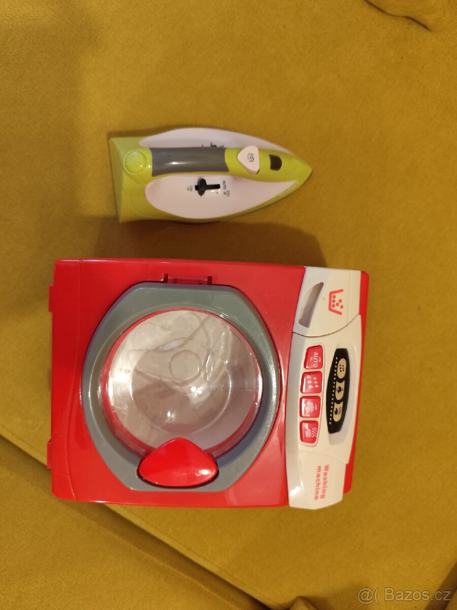 Elektrická pračka a žehlička pro děti - 2