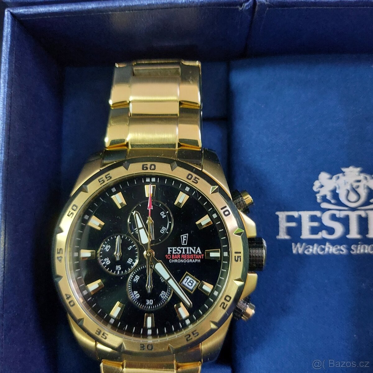 Pánské hodinky Festina, DOKLAD, ZÁRUKA, TOP STAV, krabička - 2