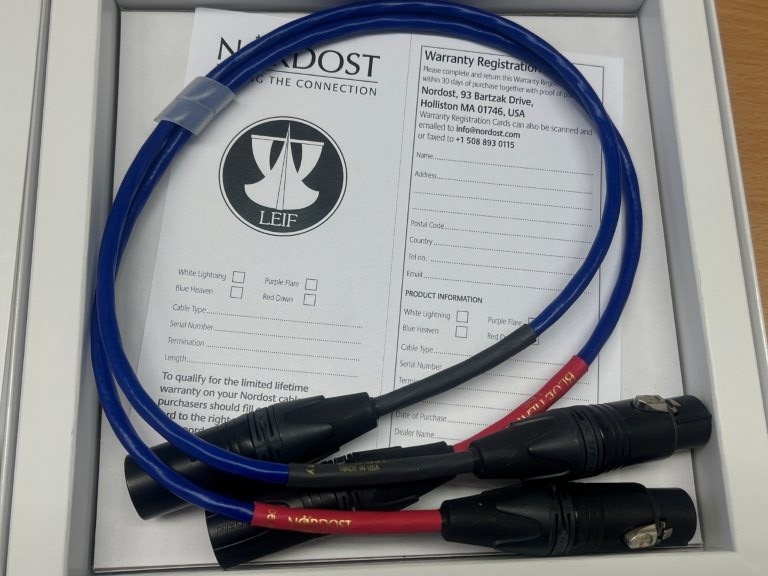 Nordost Blue Heaven XLR 0,6m - 2