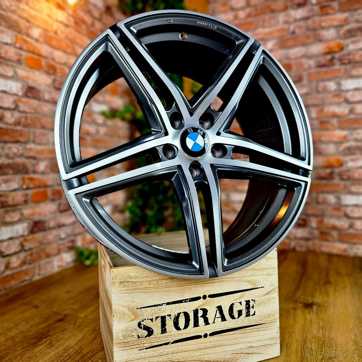 Alu R20 5x120 BORBET - na opravu - 2