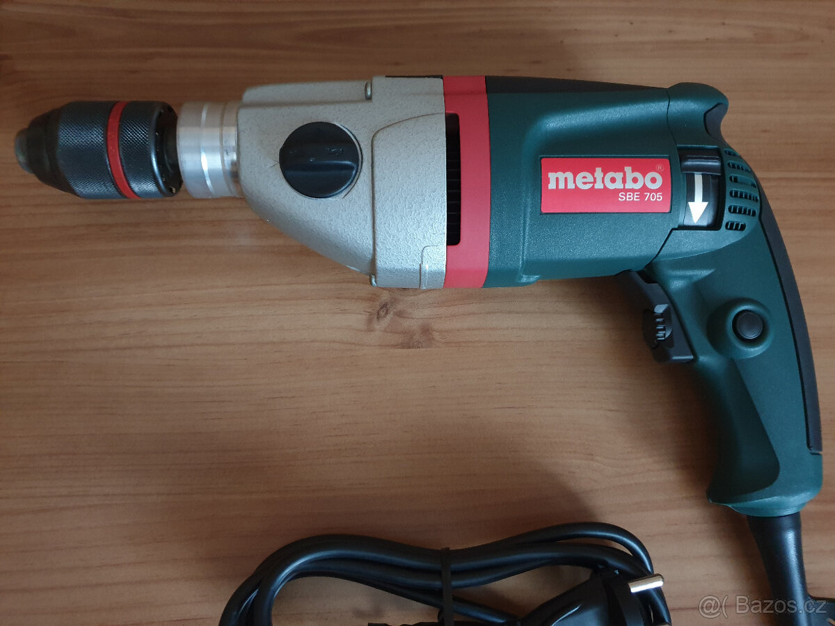 Příklepová vrtačka Metabo SBE 705, nová - 2