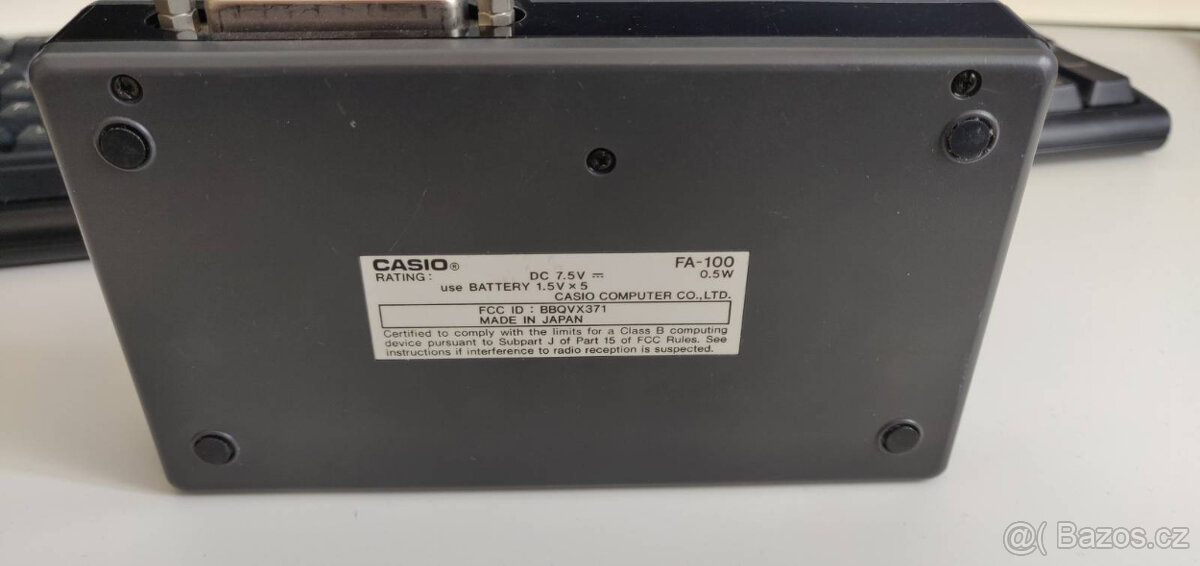 Adaptér CASIO FA-100 (vintage, japonsko) - 2