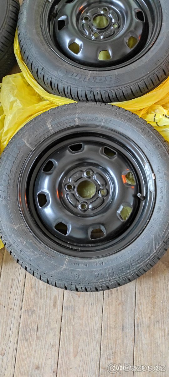 Nová sada kol 165/65/14 letní 4x100 - 2