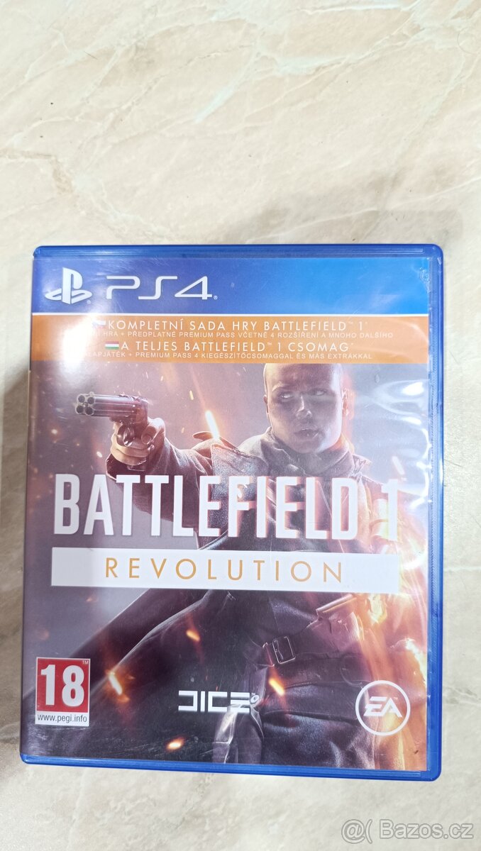 PS4 hry - Battlefield 1, Battlefield 5 a PUBG - 2